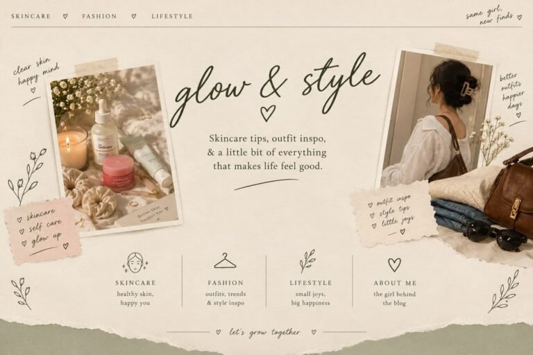 all about skincare and fashion trends